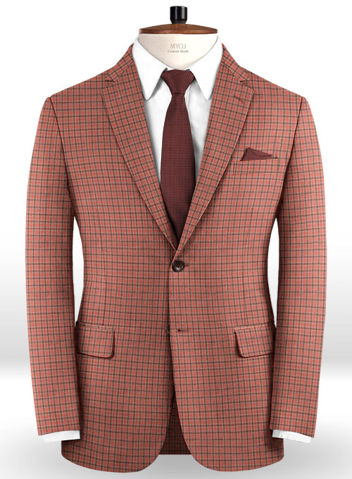 Latest Design Suits for Prom | Modern Two Buttons plaid Tuxedo