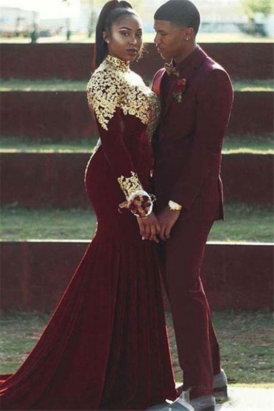 Burgundy prom outfits 2025