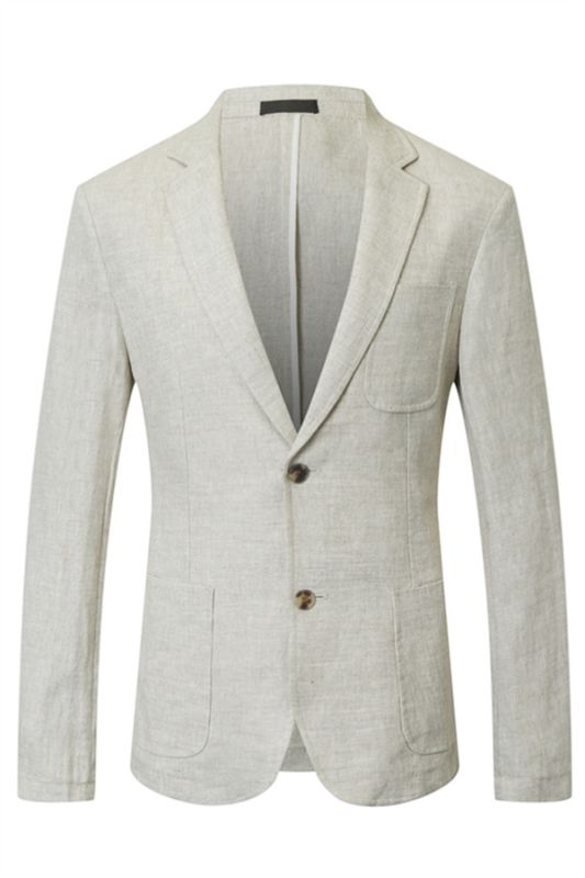 Hayden Off White Summer Linen Blazer Jacket