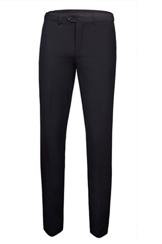 strapless open back dress Two-Pocket Dress Pant | Bootcut (Burgundy Plaid) main image 1