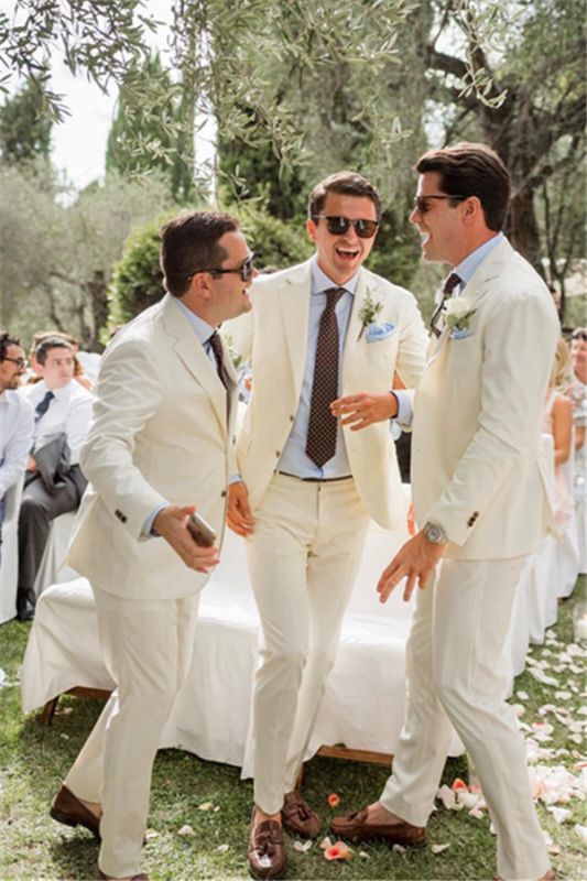 Aidan White Bespoke Best Fitted Wedding Groomsmen Suits