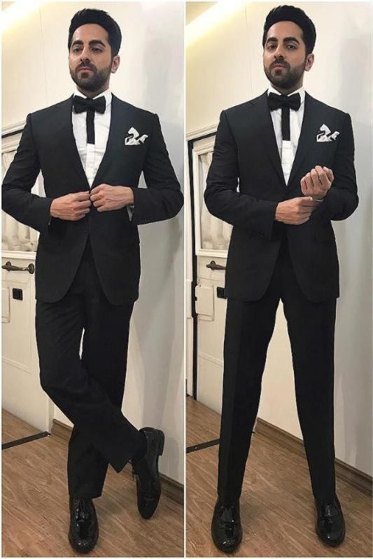 Cole Black Slim Fit Notched Lapel Formal Business Men Suits Online