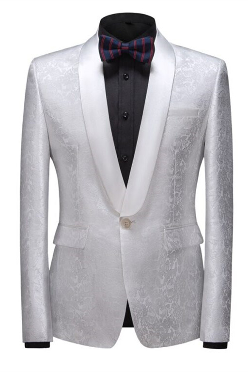 Jake Bespoke Slim Fit Shawl Lapel One Button Wedding Tuxedo