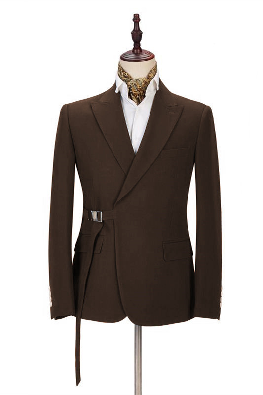 Clayton New Arrival Stylish Peaked Lapel Best Fitted Men Suits