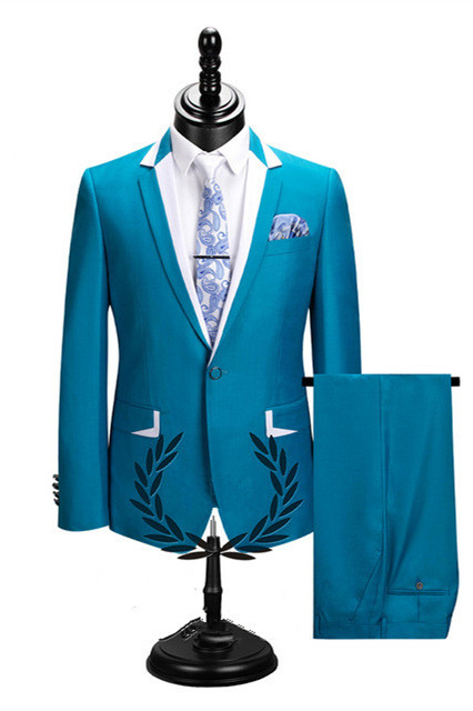 Hector New Arrival Notched Lapel Best Fitted Men Suits for Prom