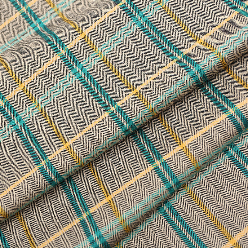 1 Metre Suit Fabric Wool Blend 65%T24%R7%W4%SP 250GSM 150cm Plaid Width Twill Spring Men's Suit