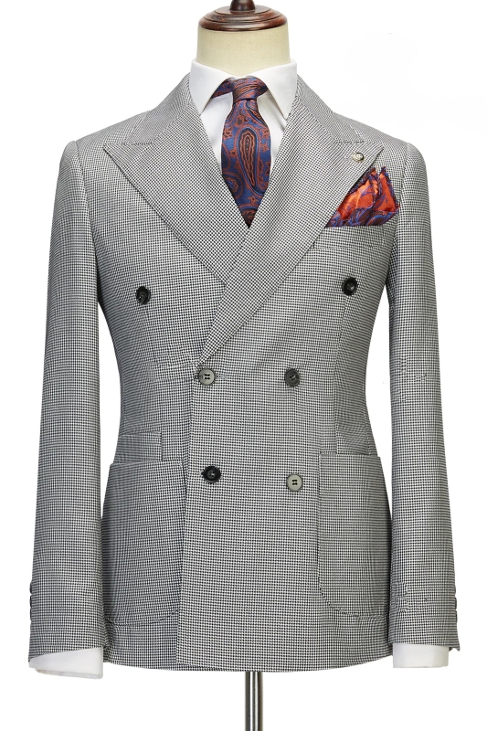 Stand Out in Style: Popular Yellow Double Breasted Bepoke Party Prom Suits With Peaked Lapel main image 1