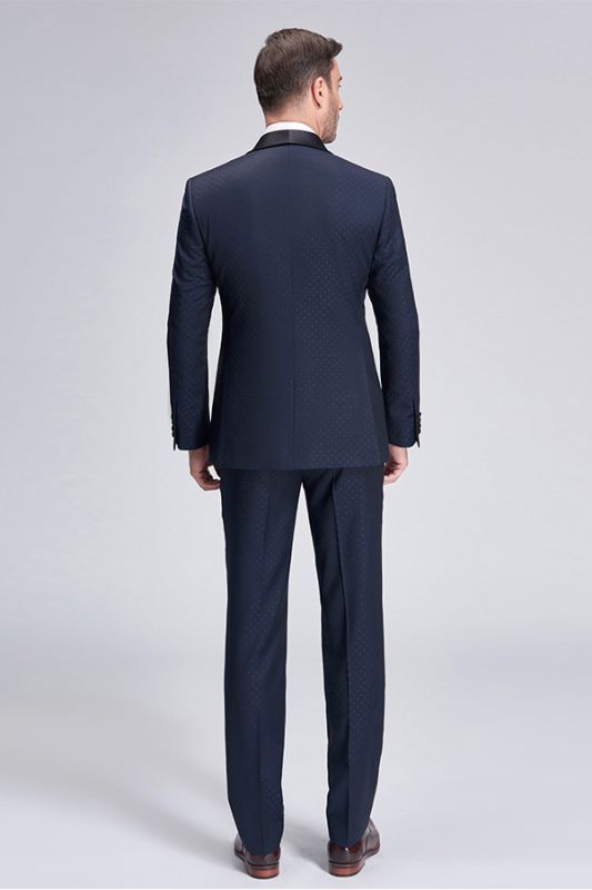 dark navy wedding suits