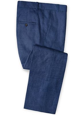 Navy Blue Men Suits Wedding Bridegroom Suits | Tuxedos Slim Fit Best Man Prom Blazer_3