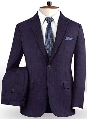 Cohen Simple Formal Men Suits with Two Buttons_2