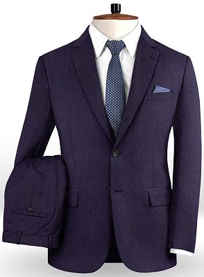 Cohen Simple Formal Men Suits with Two Buttons