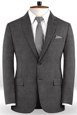 Brand Quality Slim Fit Single Breasted Suits | Business Casual Gentleman Tuxedo with 2 Pieces