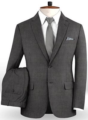 Brand Quality Slim Fit Single Breasted Suits | Business Casual Gentleman Tuxedo with 2 Pieces_2