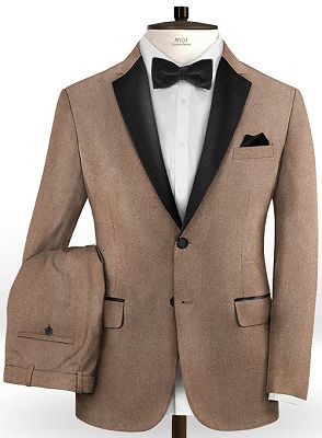 Fashion Men Suits Formal Business Office | Bespoke Two Pieces Tuxedo_2