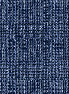 Keaton Navy Blue Linen Business Tuxedo | Slim Fit Two Pieces Men Suits_4