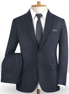 Two Button Tweed Men Suit | Formal Suits for Business Men_2
