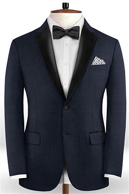 Dennis Simple Formal Business Men Suits | Slim Fit Tuxedo for Men