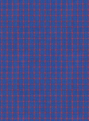 Royal Blue Tuxedo Online | Modern Checker Notch Lapel Men Suits_4