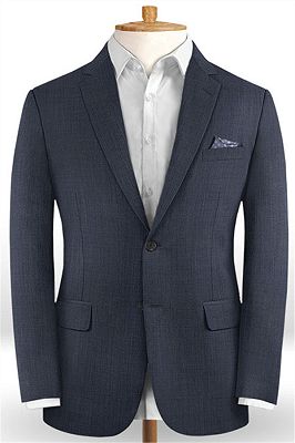 Two Button Tweed Men Suit | Formal Suits for Business Men_1