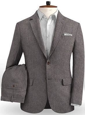 Felix Linen Mens Prom Suits | Two Pieces Notched Lapel Mens Suits