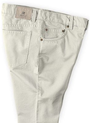New Khaki Casual Slim Fit Formal Party Pants Slacks_3
