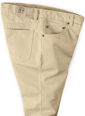 High Quality Fashion Slim Fit Clothes Men Solid Color Pants_3