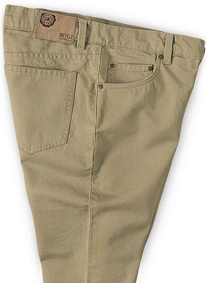 Julius Slim Fit Casual Solid Business Work Pants_3