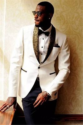Wedding Suits Bridegroom Mens Suits | 2020 Formal Jacquard Best Men Tuxedos
