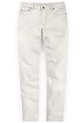 White New Arrival Casual Men Mid Waist Straight Formal Pants