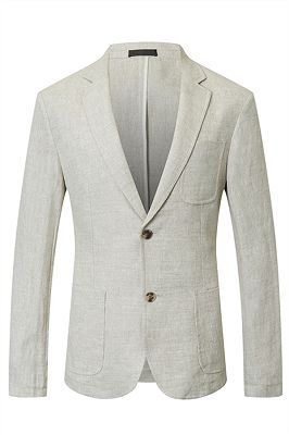 Hayden Off White Summer Linen Blazer Jacket