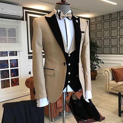 Malachi New Arrival One Button Slim Fit Men Suits