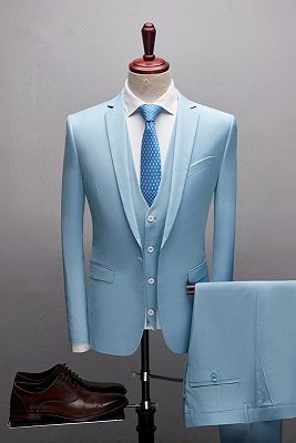 Desmond Fashion Notched Lapel Sky Blue Three Pieces Prom Outfits for Boys_1