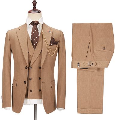 Kellen Stylish New Arrival Notched Lapel Slim Fit Men Suits