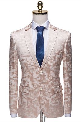 Casual Pink Tuxedo Jacket | Classic Prom Suits for Men_1
