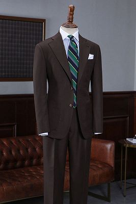 Archibald Hot Coffee 2 Pieces Slim Fit Tailored Suit For Business