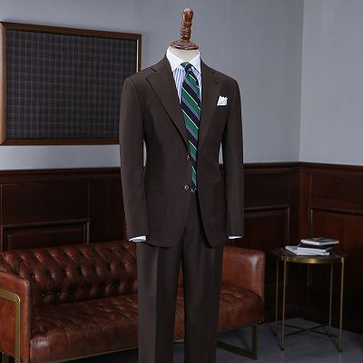 Archibald Hot Coffee 2 Pieces Slim Fit Tailored Suit For Business