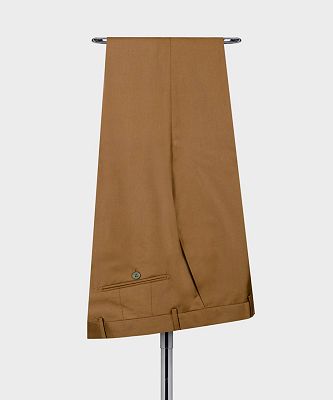 Harry New Arrival Brown Peaked Lapel 3-Pieces Fashion Business Suits_5