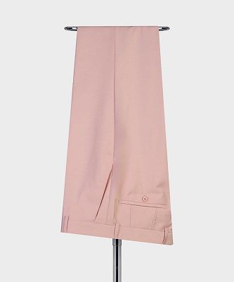 Edgar Latest Design Pink Double Breated Fashion Peaked Lapel Men Suits_4