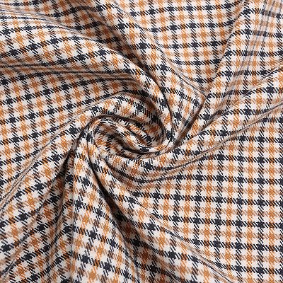 1 Metre Suit Plaid Fabric TR 64%T34%R2%SP 250GSM 150cm Width Twill Spring Men's Suit_2