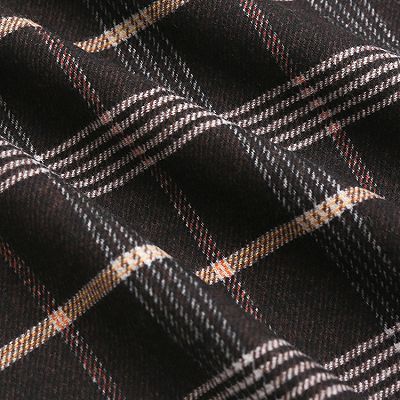 1 Metre Suit Fabric TR Wool Blend 30%T40%R30%W 310GSM 152cm Width Plaid Twill Winter Men's Suit_2