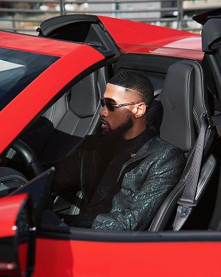 Carey Special Dark Green Jacquard Double Breasted Prom Suits