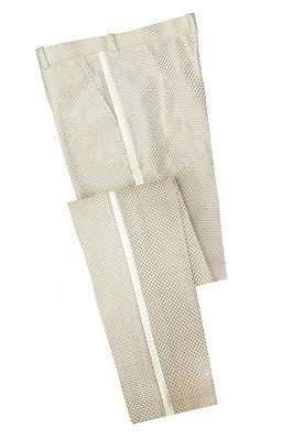 Sid Decent Ivory Jacquard Satin Peaked Lapel One Button Prom Suits