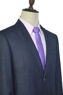 Julio Dark Grey Stripe Pattern Mens Suits for Formal_4