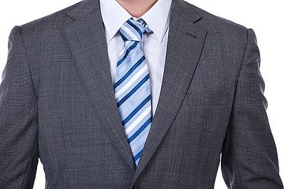 New Coming Dark Grey Plaid Slim Fit Suits for Men_4