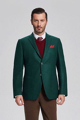 green jacket suit