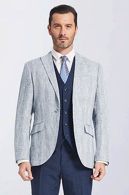 black blazer grey pants | Allaboutsuit