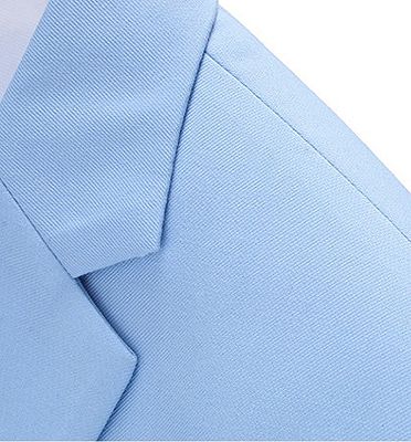 Classic Sky Blue Men Suits | Three Pieces Men Suits Sale_5