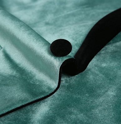 Turquoise Velvet Tuxedo Jacket | Scott One Button Prom Blazer_3