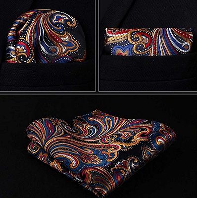 New Arrival Colorful Paisley Mens Vest wit Tie_5