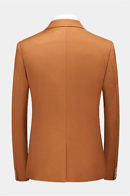 Classic Burnt Orange Men Suits with 3 Pieces | Suits For Sale